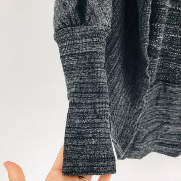 Wilfred Cardigan Diderot Open Front Marled Grey Size Small - Picture 4 of 6